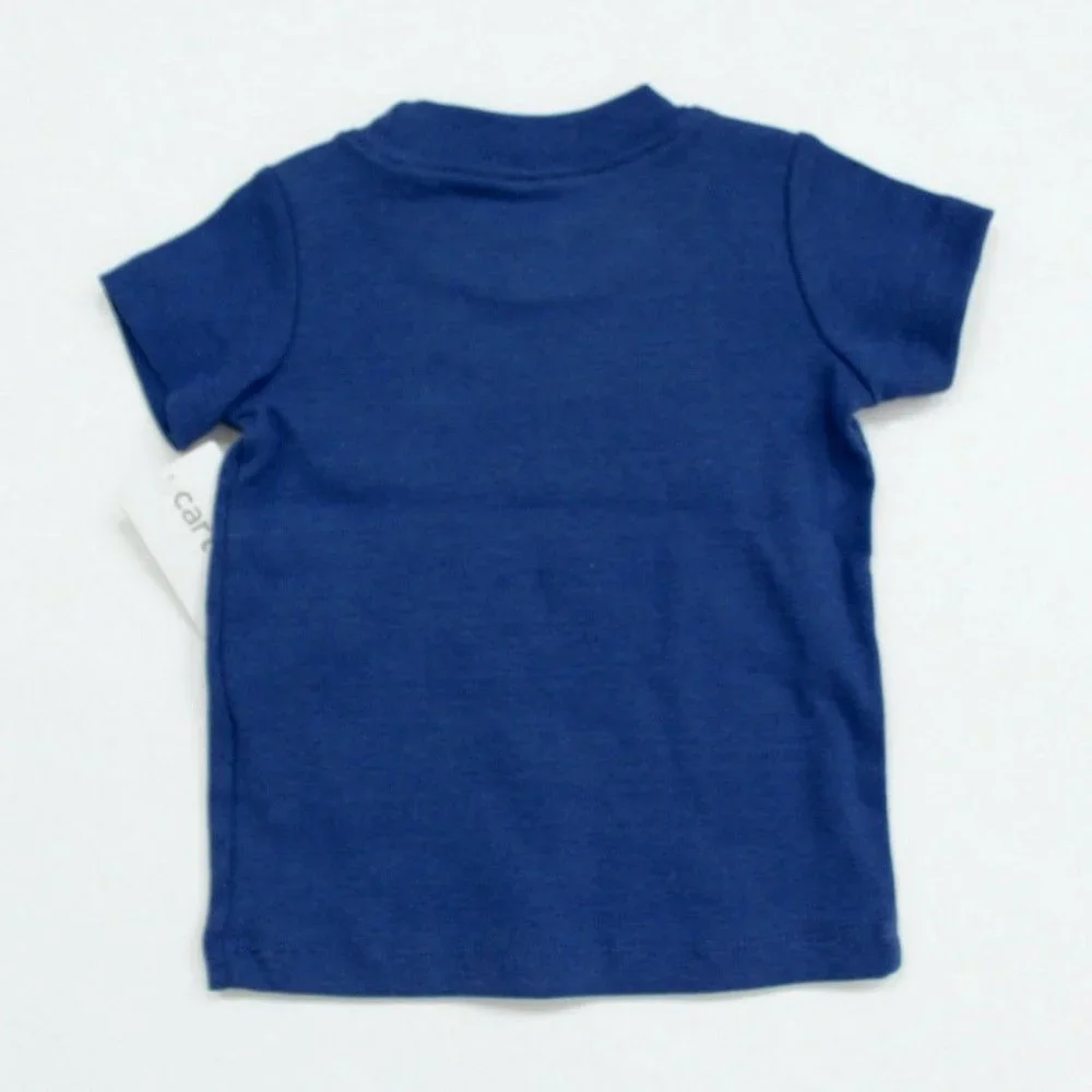 Carter's 3-Piece Bodysuit, Shirt and Stripe Shorts 3M